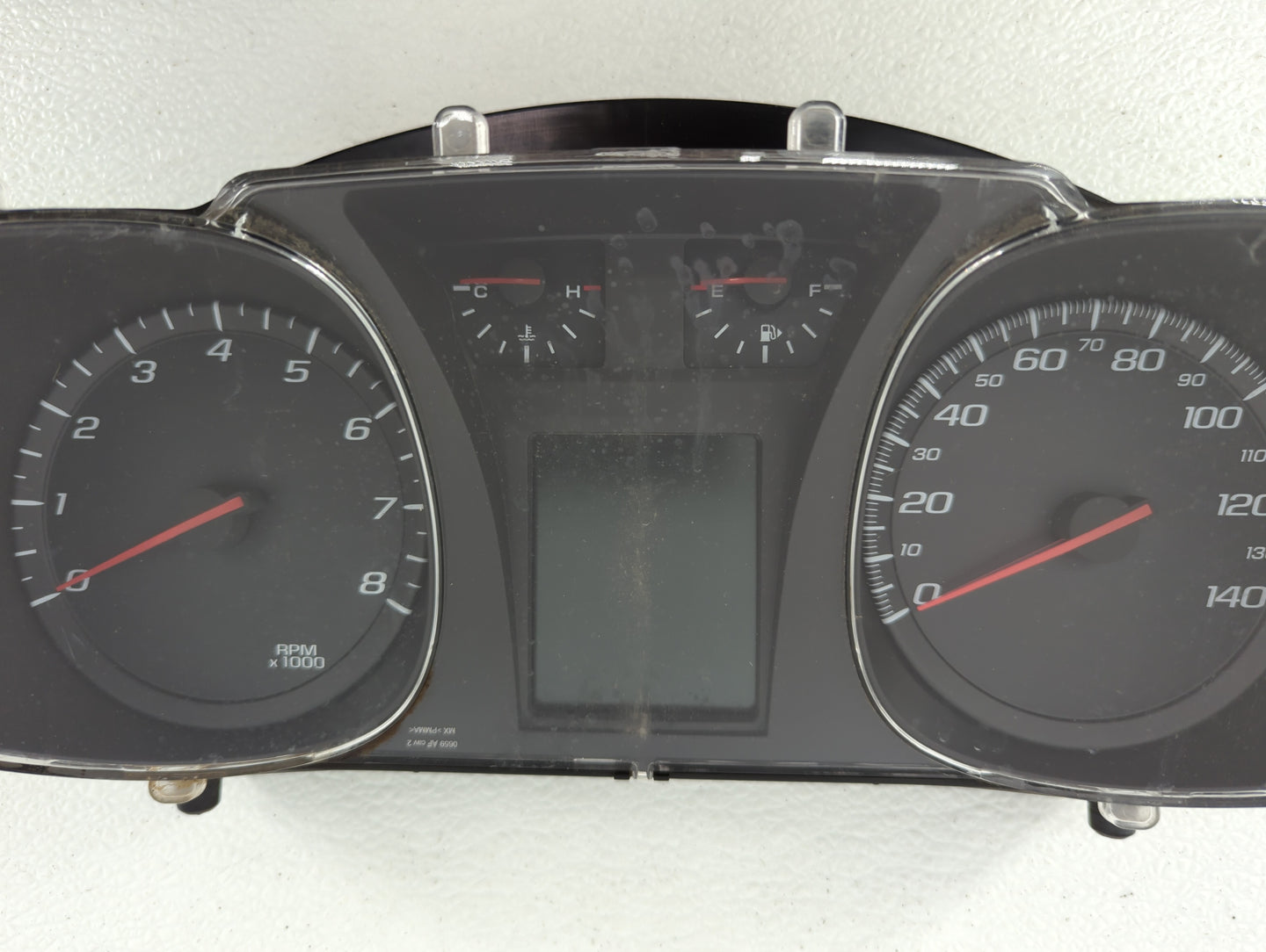 2012 Chevrolet Equinox Instrument Cluster Speedometer Gauges P/N:23348997 190828, 20907580 Fits OEM Used Auto Parts - Oemuse