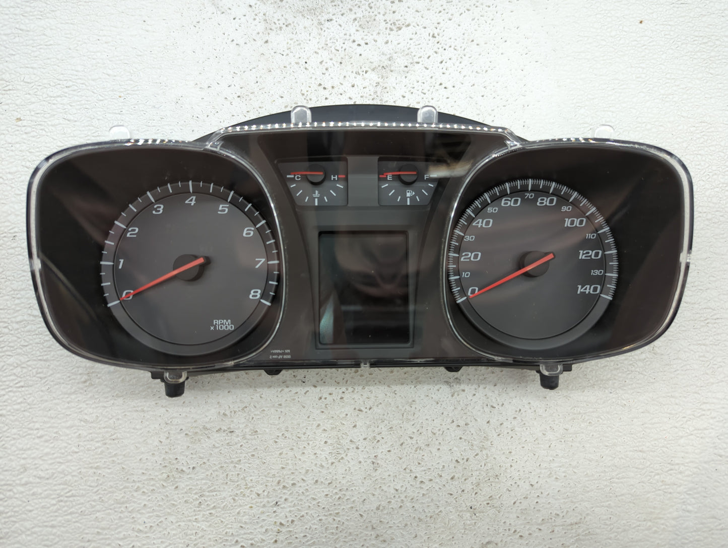2012 Chevrolet Equinox Instrument Cluster Speedometer Gauges P/N:23348997 190828, 20907580 Fits OEM Used Auto Parts - Oemuse