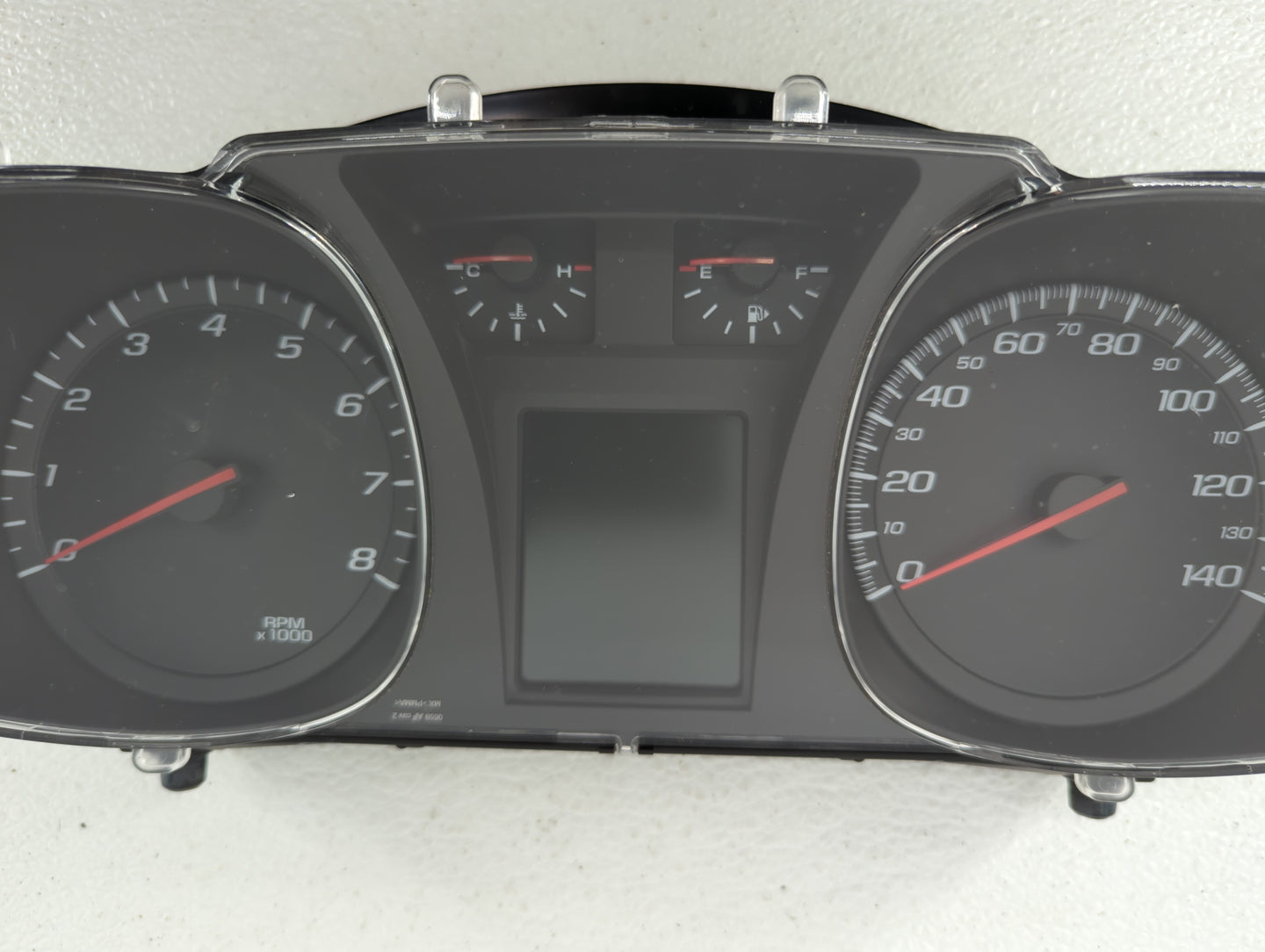 2012 Chevrolet Equinox Instrument Cluster Speedometer Gauges P/N:23348997 190828, 20907580 Fits OEM Used Auto Parts - Oemuse