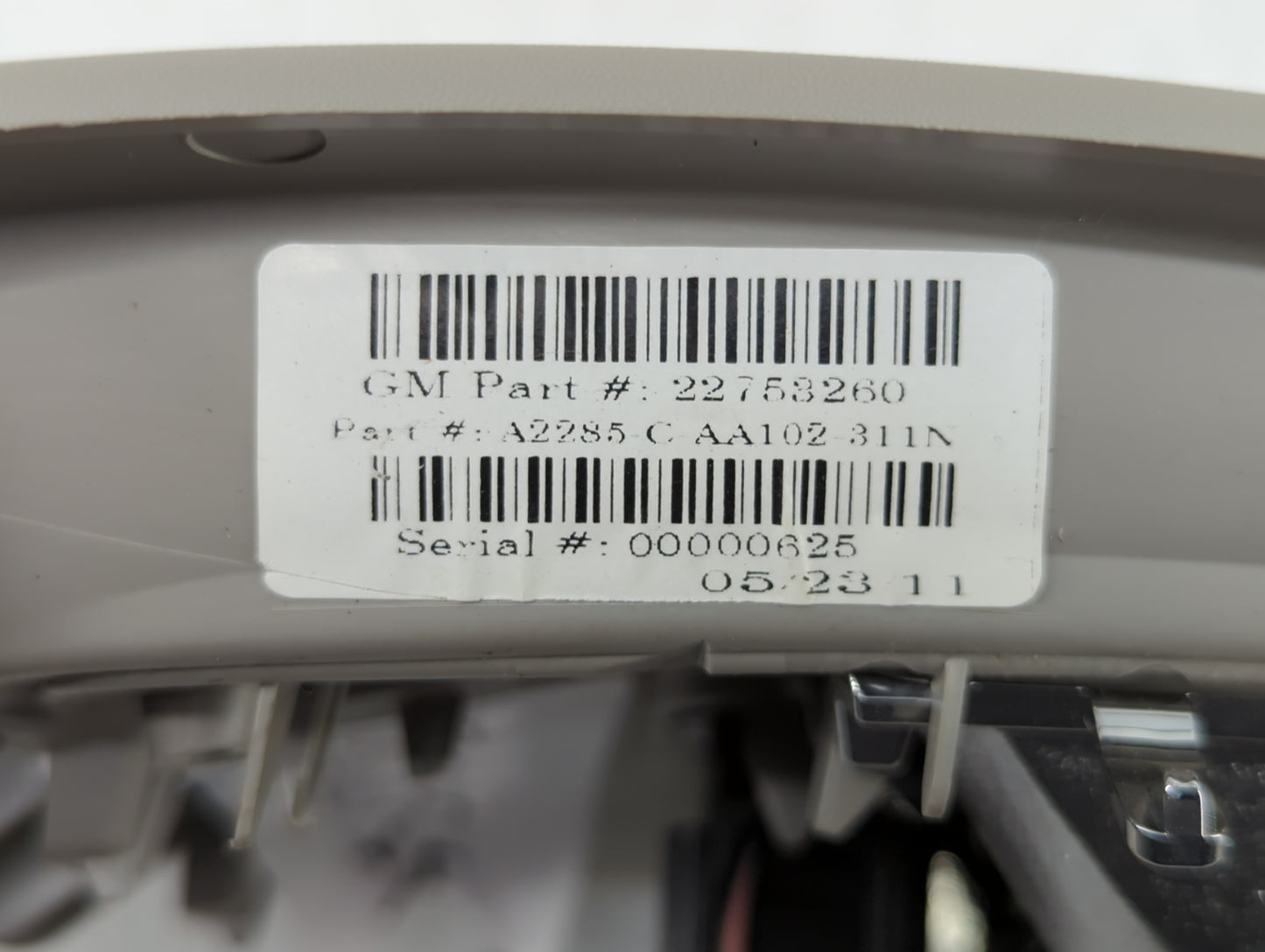 2012-2012 Chevrolet Equinox Overhead Roof Console Interior Dome Light - Oemusedautoparts1.com
