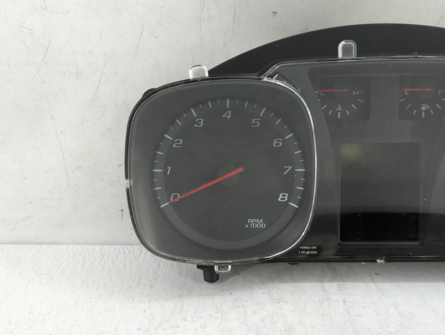 2012 Chevrolet Equinox Instrument Cluster Speedometer Gauges P/N:23348997 190828, 20907580 Fits OEM Used Auto Parts - Oemuse