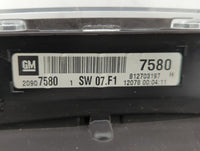 2012 Chevrolet Equinox Instrument Cluster Speedometer Gauges P/N:23348997 190828, 20907580 Fits OEM Used Auto Parts - Oemuse