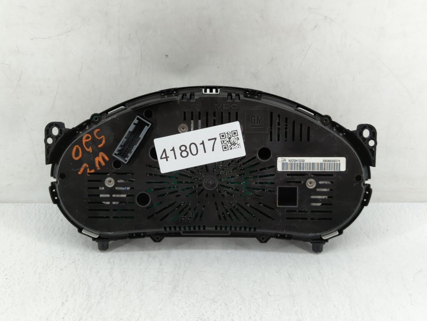 2012 Chevrolet Equinox Instrument Cluster Speedometer Gauges P/N:23348997 190828, 20907580 Fits OEM Used Auto Parts - Oemuse