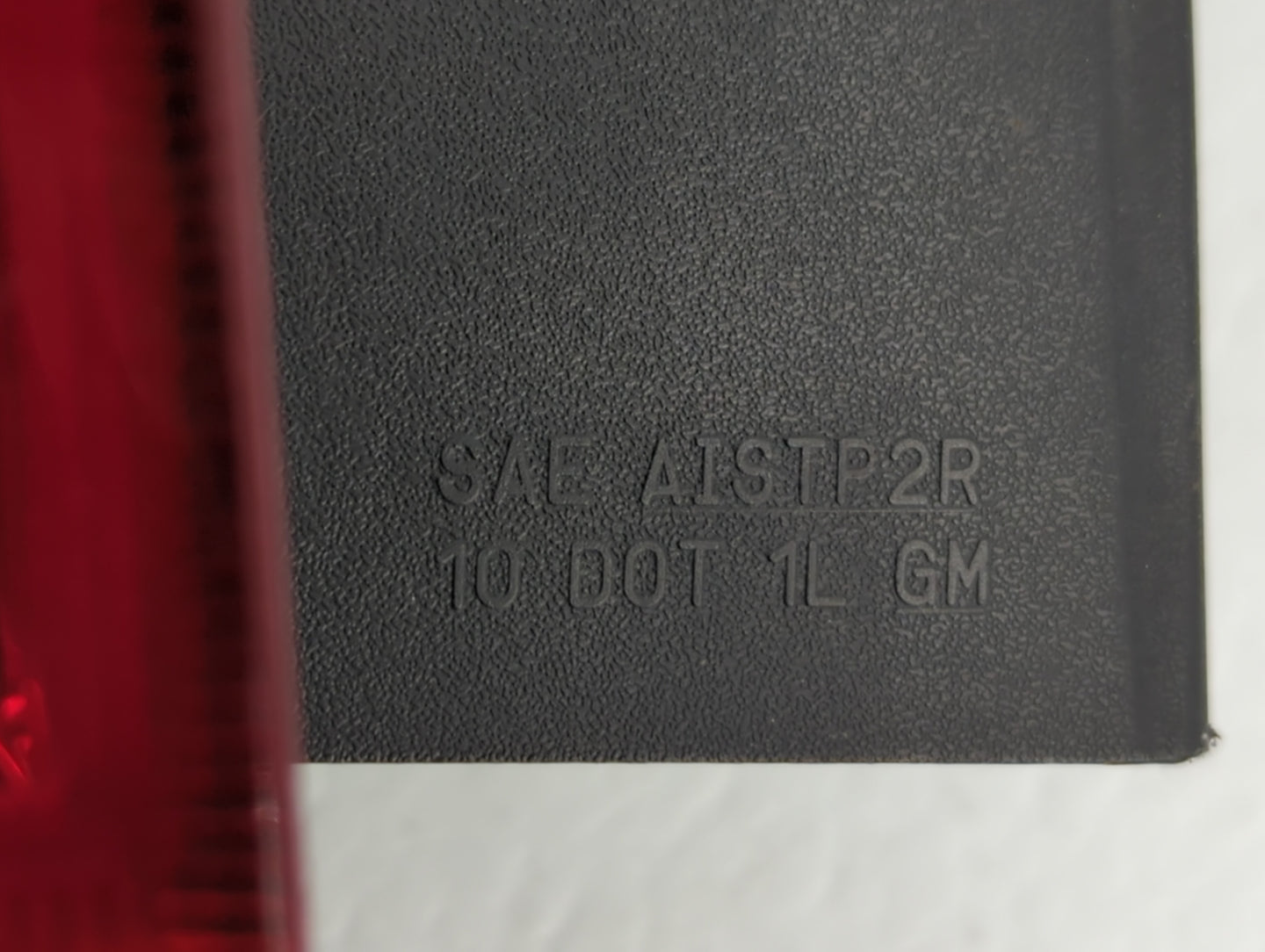 2010-2015 Chevrolet Equinox Tail Light Assembly Driver Left OEM P/N:10 DOT 1L GH  Fits Fits 2010 2011 2012 2013 2014 2015 OE