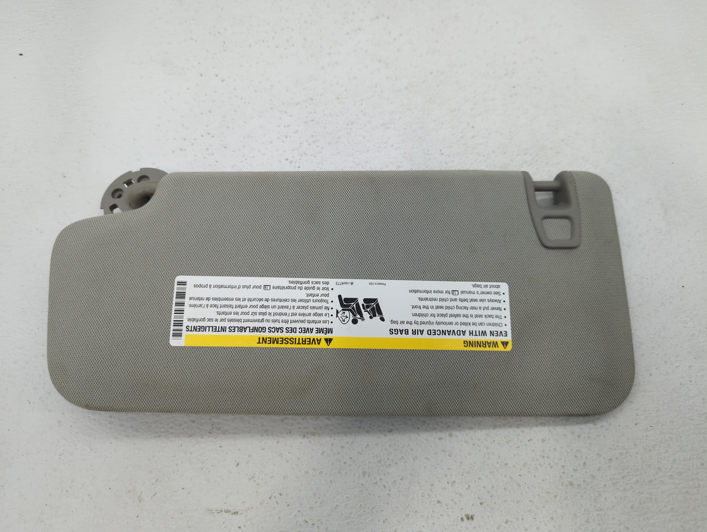 2010-2017 Chevrolet Equinox Sun Visor Shade Replacement Passenger Right Mirror Fits Fits 2010 2011 2012 2013 2014 2015 2016 
