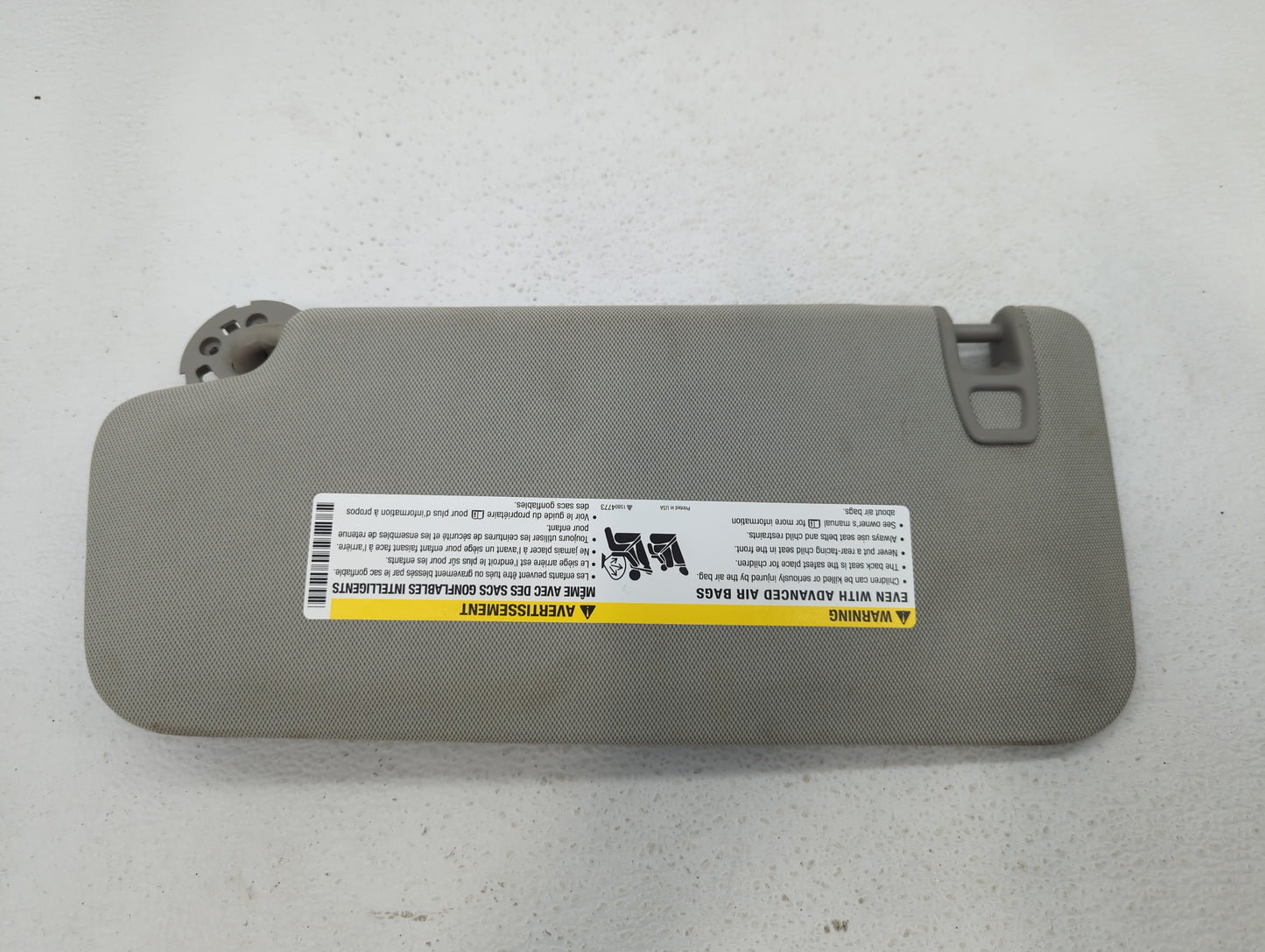 2010-2017 Chevrolet Equinox Sun Visor Shade Replacement Passenger Right Mirror Fits Fits 2010 2011 2012 2013 2014 2015 2016 