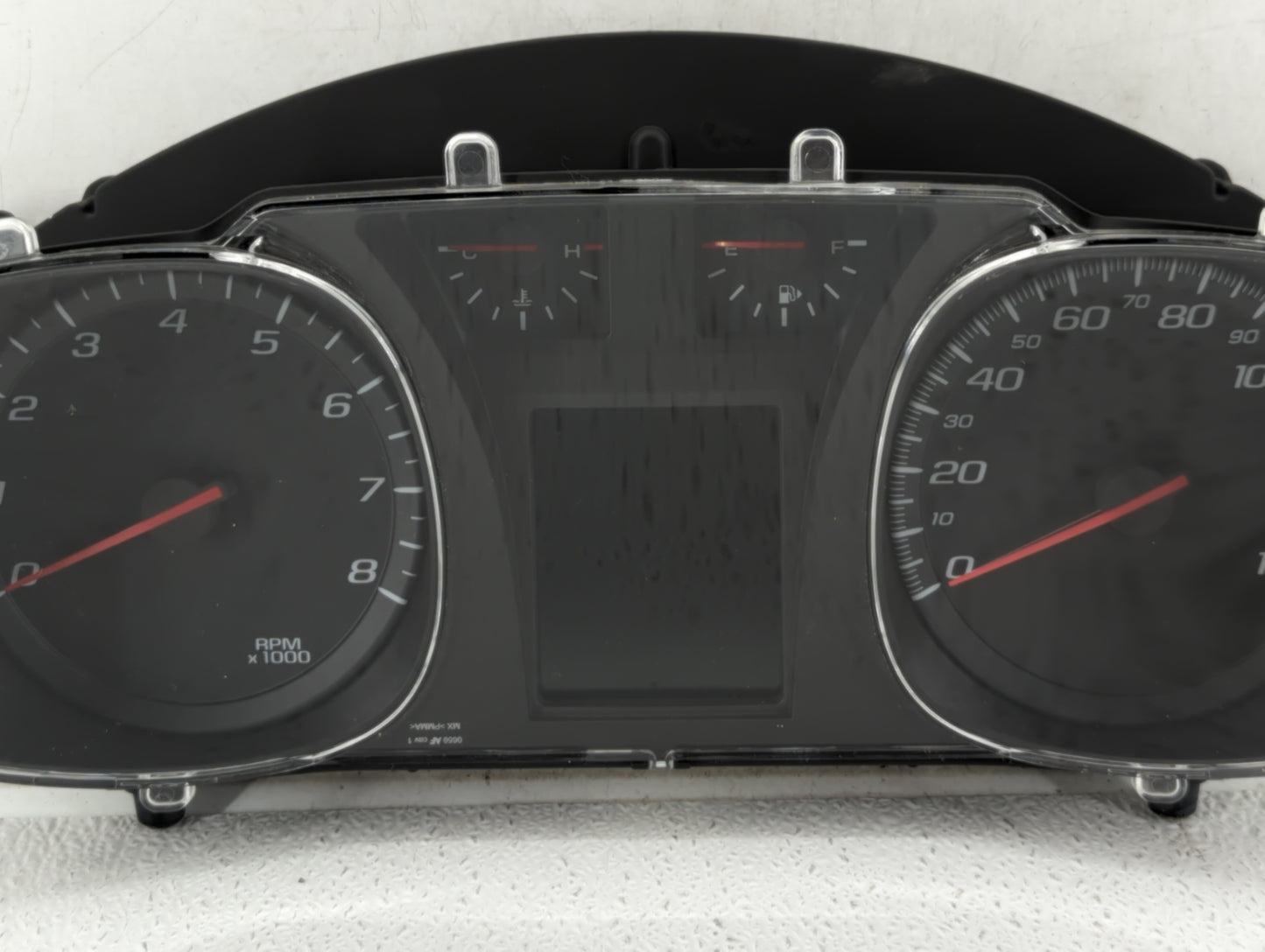 2012 Chevrolet Equinox Instrument Cluster Speedometer Gauges P/N:20907580 23348997, 190828 Fits OEM Used Auto Parts - Oemuse