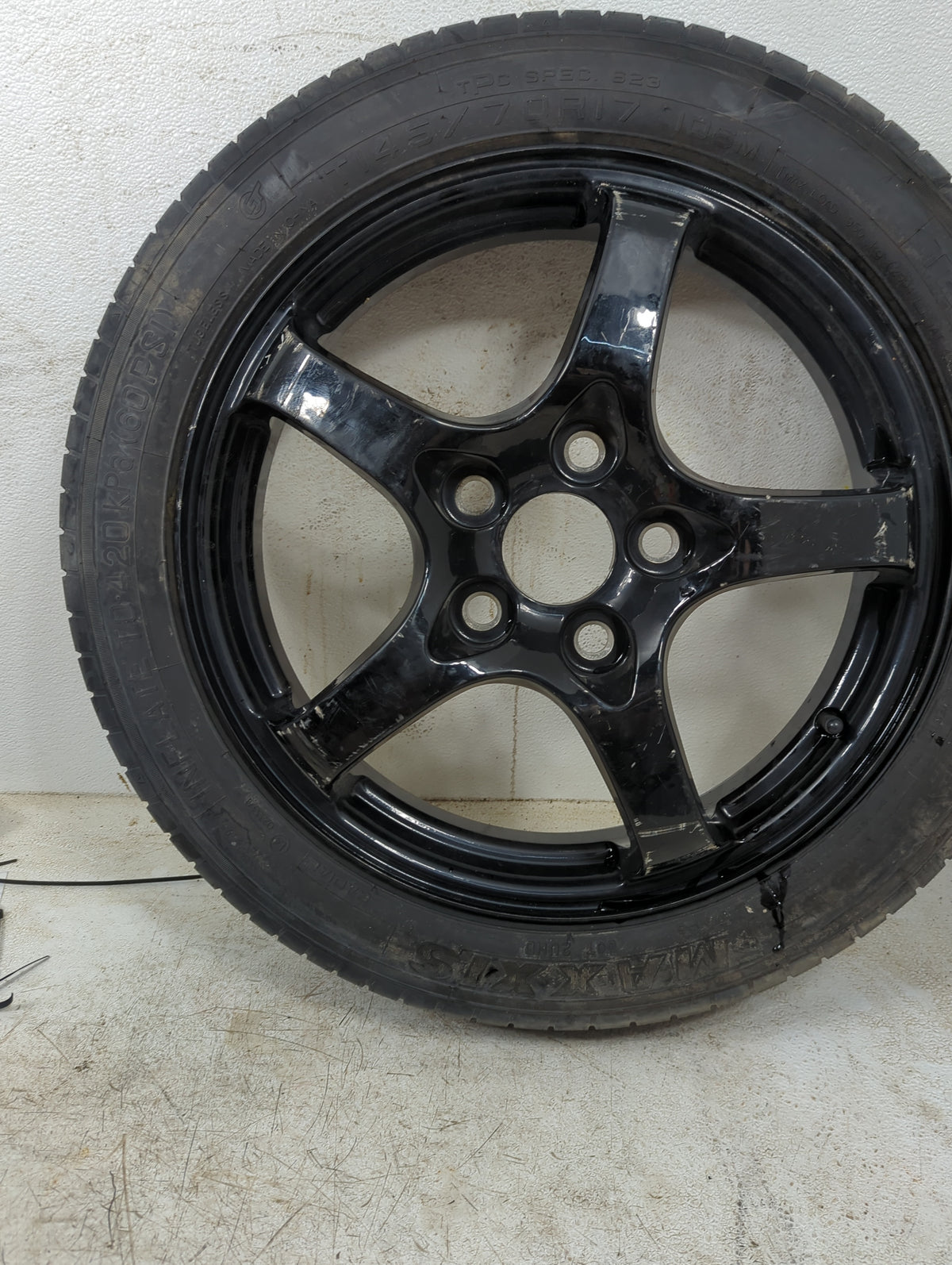 2010-2017 Chevrolet Equinox Spare Donut Tire Wheel Rim Oem 5034334 - Oemusedautoparts1.com