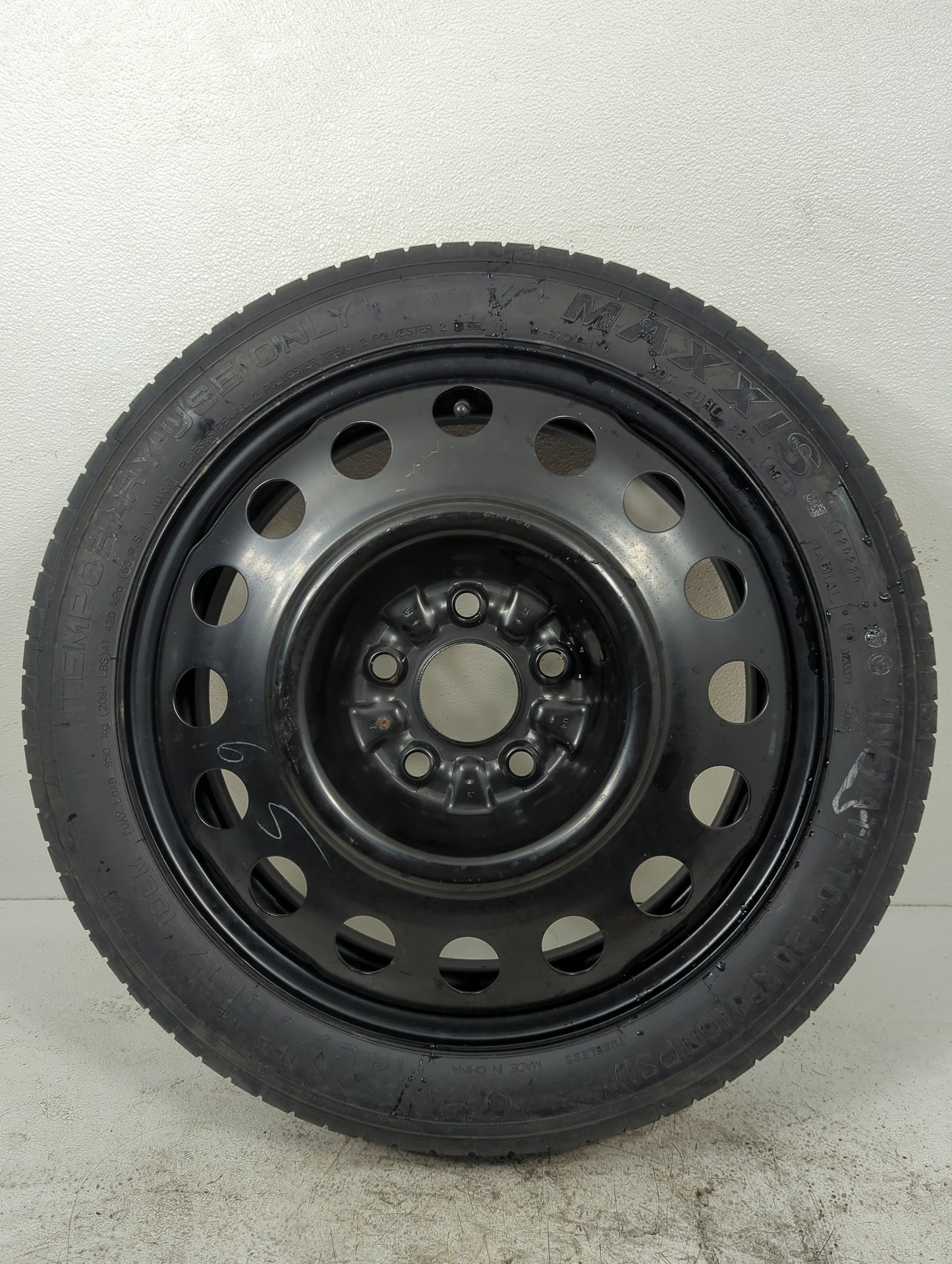 2010-2017 Chevrolet Equinox Spare Donut Tire Wheel Rim Oem 5036999 - Oemusedautoparts1.com