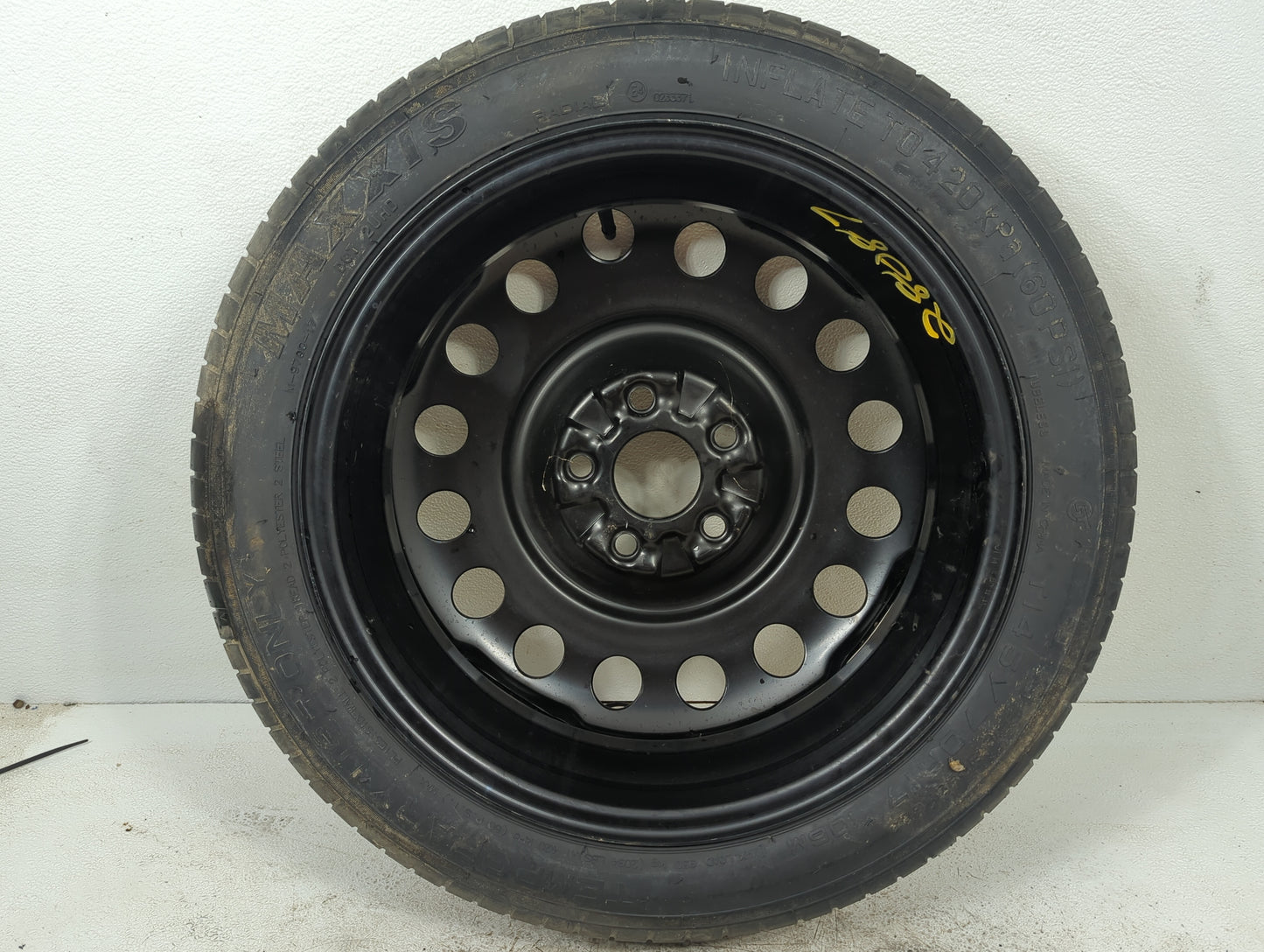 2010-2017 Chevrolet Equinox Spare Donut Tire Wheel Rim Oem 5036999 - Oemusedautoparts1.com