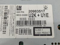 2011-2012 Chevrolet Equinox Am Fm Cd Player Radio Receiver - Oemusedautoparts1.com