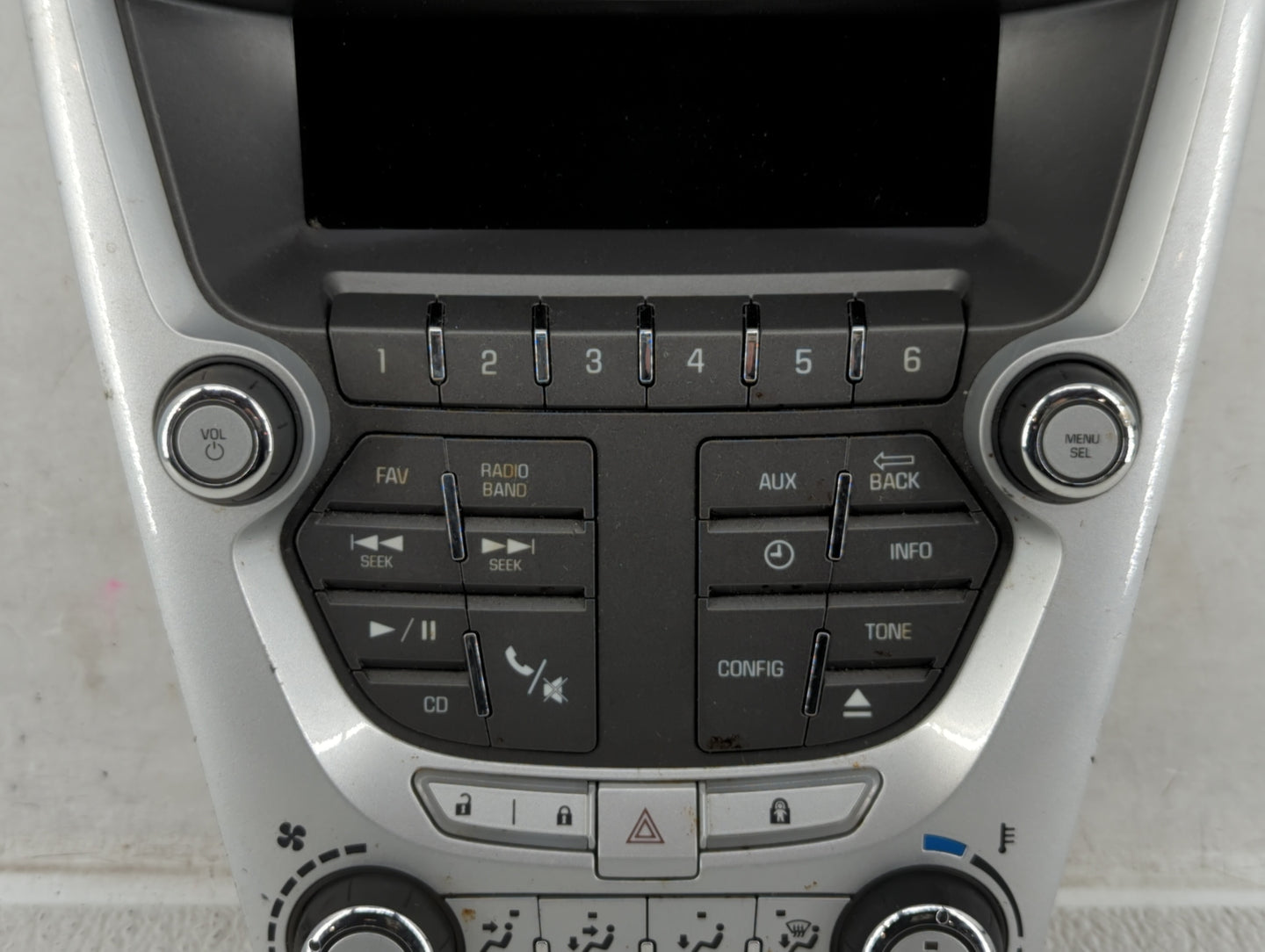 Chevrolet Equinox Radio Control Panel - Oemusedautoparts1.com