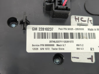 compare product Chevrolet Equinox Radio Control Panel