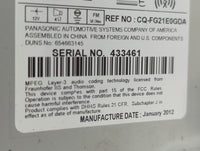 2011-2012 Chevrolet Equinox Am Fm Cd Player Radio Receiver 521593 - Oemusedautoparts1.com