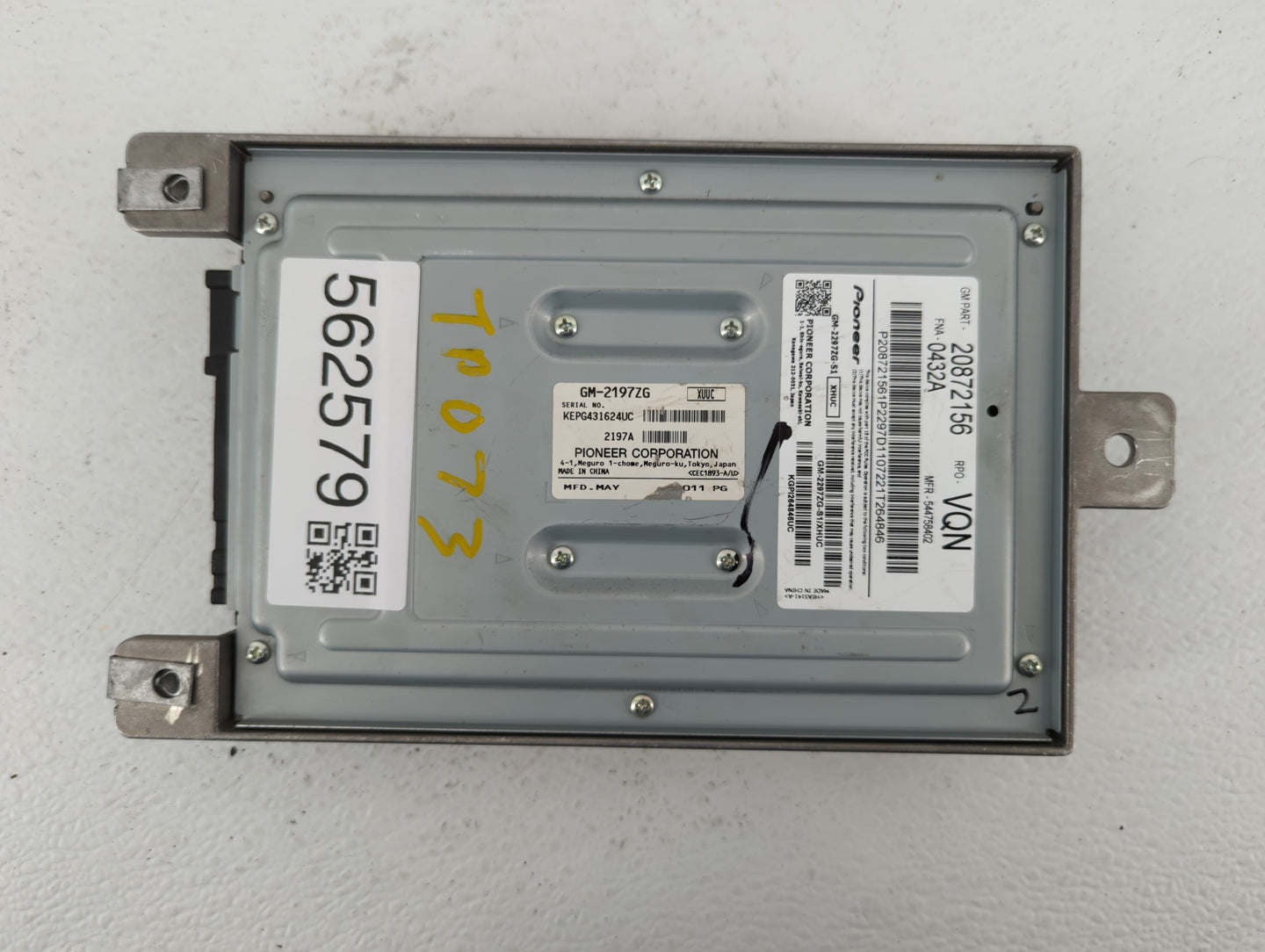 2010-2015 Chevrolet Equinox Am Fm Cd Player Radio Receiver - Oemusedautoparts1.com