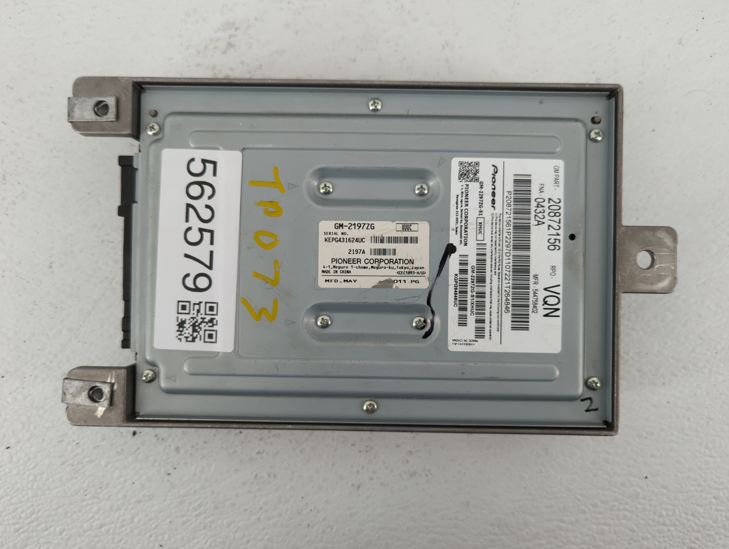 2010-2015 Chevrolet Equinox Am Fm Cd Player Radio Receiver - Oemusedautoparts1.com