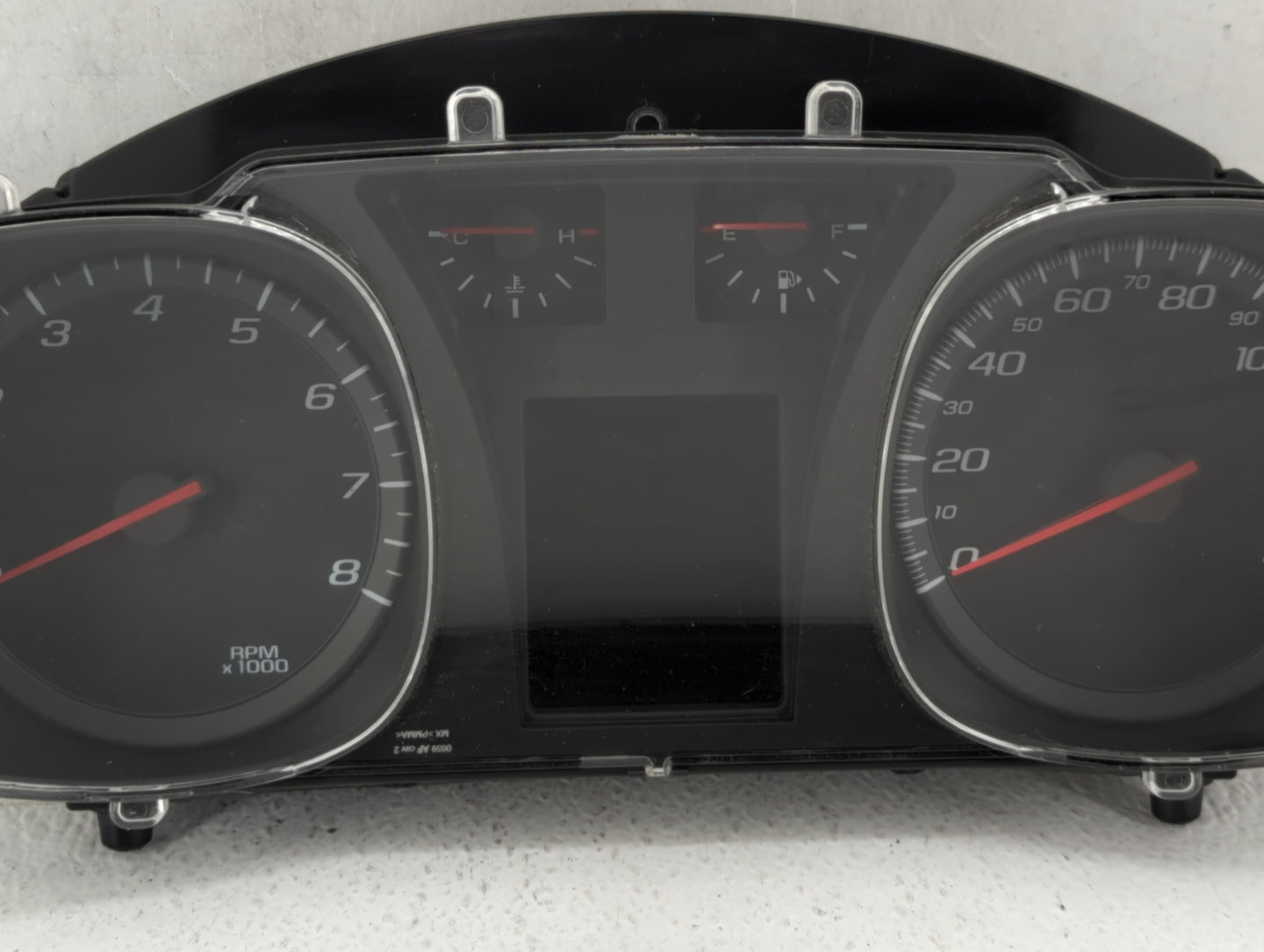 2012 Chevrolet Equinox Instrument Cluster Speedometer Gauges P/N:20907580 Fits OEM Used Auto Parts - Oemusedautoparts1.com