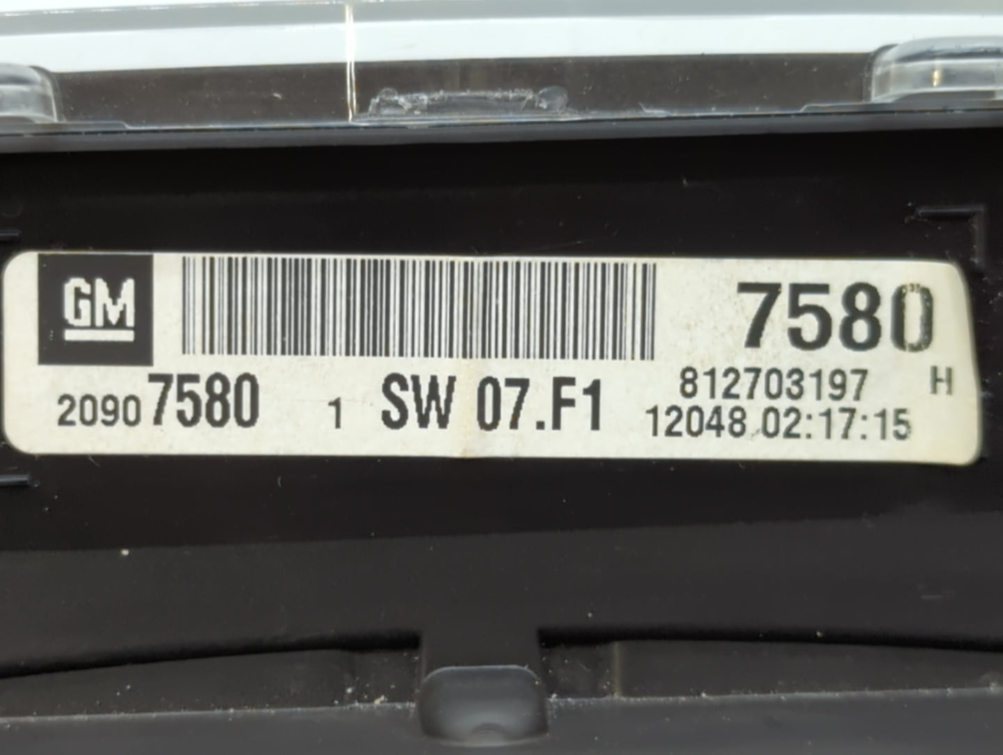 2012 Chevrolet Equinox Instrument Cluster Speedometer Gauges P/N:20907580 23348997, 190828 Fits OEM Used Auto Parts - Oemuse