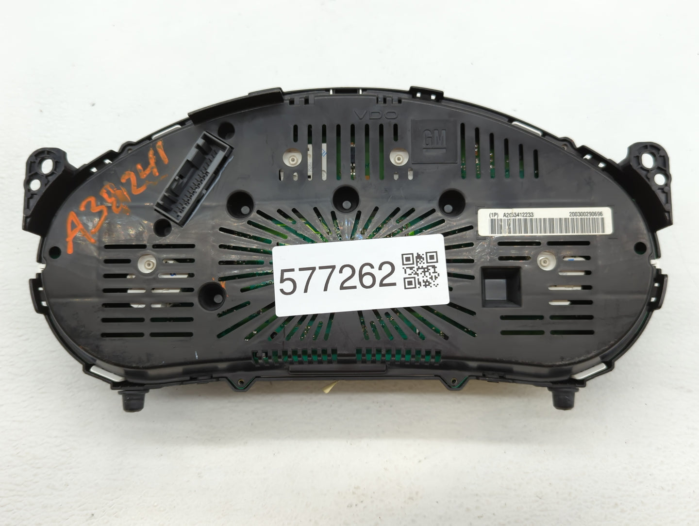 2012 Chevrolet Equinox Instrument Cluster Speedometer Gauges P/N:20907580 23348997, 190828 Fits OEM Used Auto Parts - Oemuse