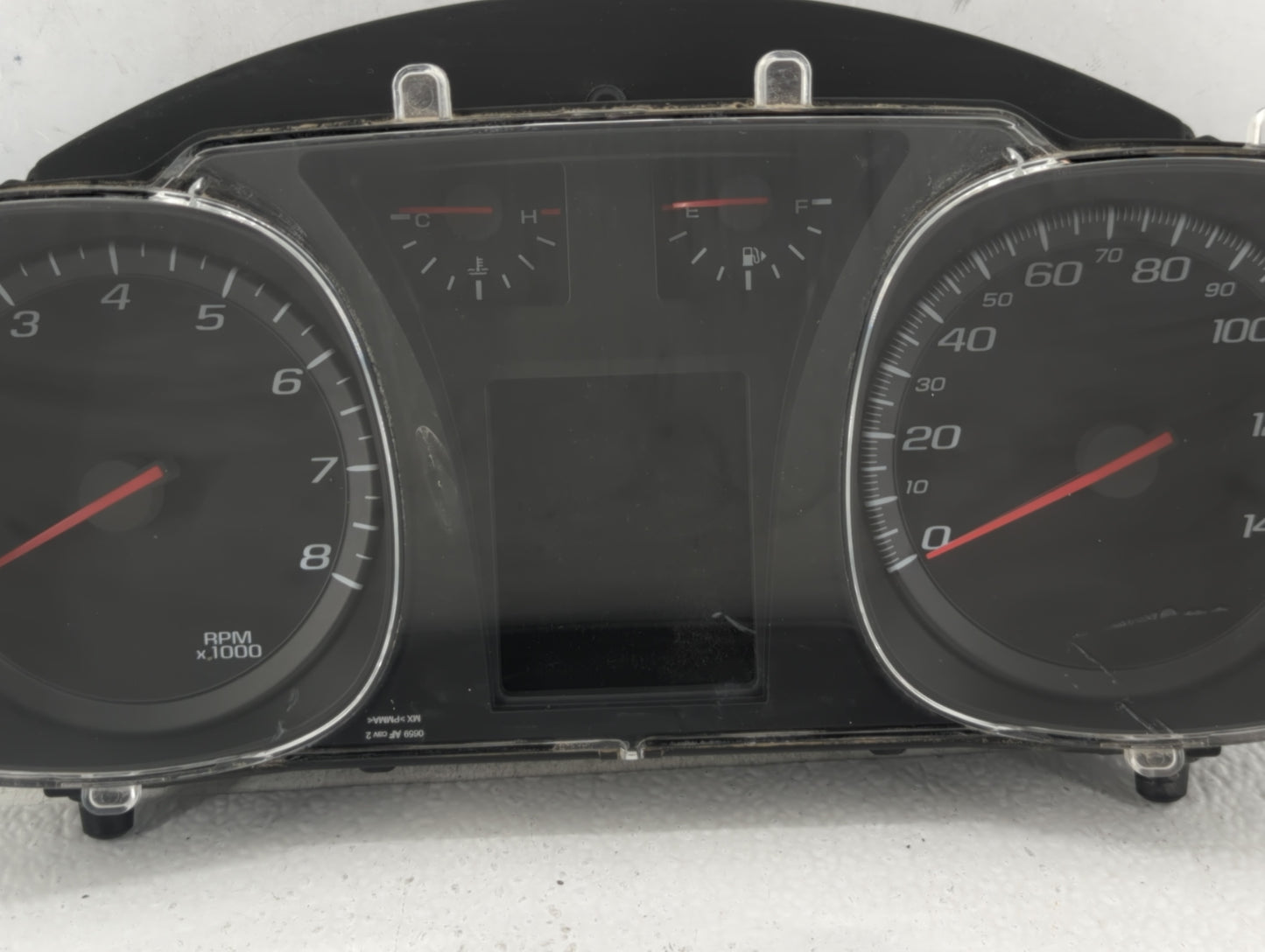 2012 Chevrolet Equinox Instrument Cluster Speedometer Gauges Fits OEM Used Auto Parts - Oemusedautoparts1.com