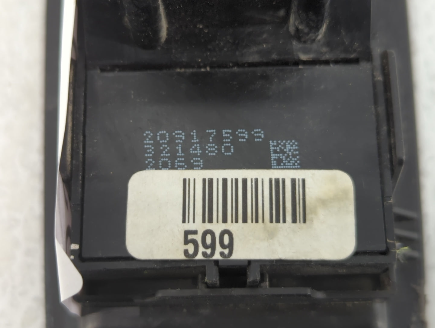 2010-2017 Chevrolet Equinox Master Power Window Switch Replacement Driver Side Left P/N:20917599 Fits OEM Used Auto Parts - 