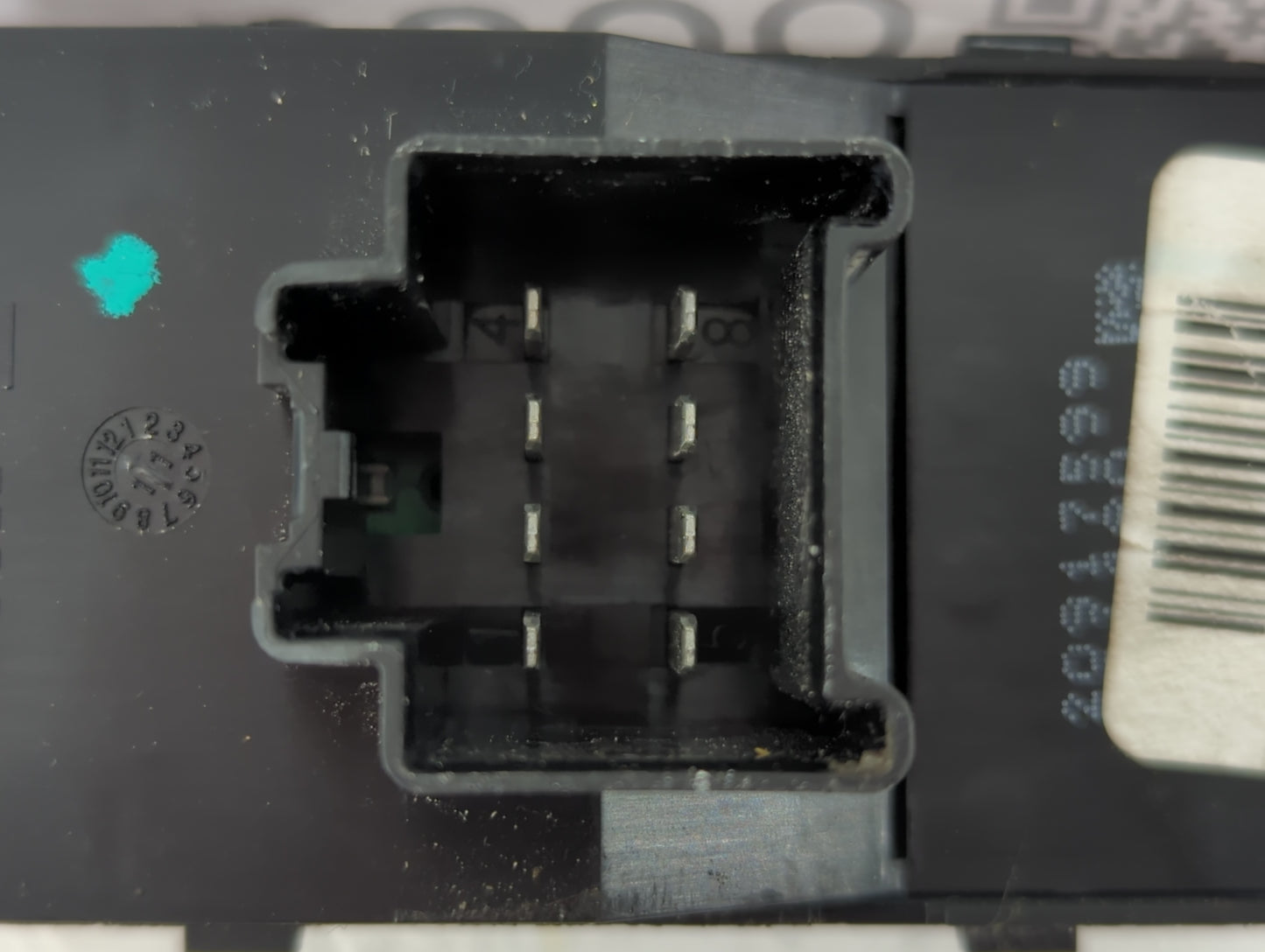 2010-2017 Chevrolet Equinox Master Power Window Switch Replacement Driver Side Left P/N:20917599 Fits OEM Used Auto Parts - 