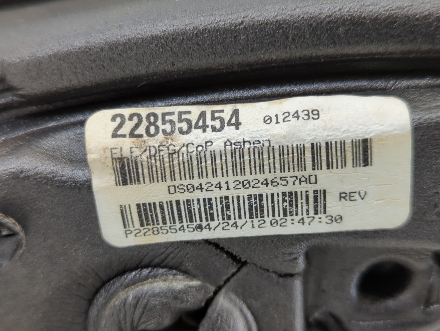 2011-2014 Chevrolet Equinox Passenger Right Side View Manual Door Mirror - Oemusedautoparts1.com