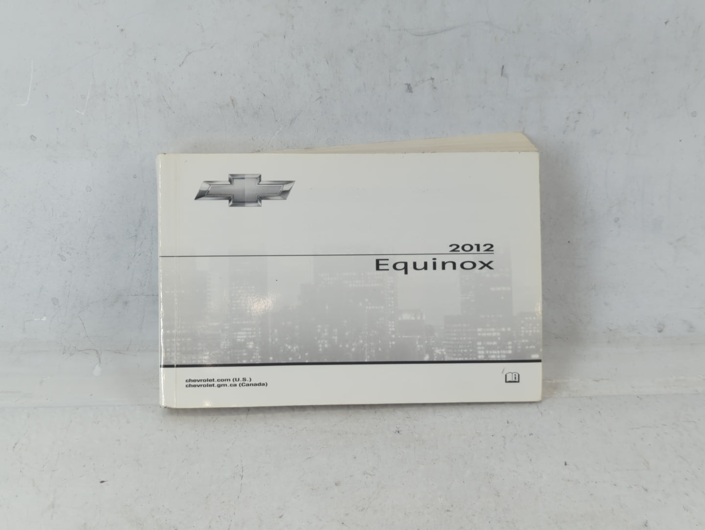 2012 Chevrolet Equinox Owners Manual Book Guide P/N:20845998 A OEM Used Auto Parts - Oemusedautoparts1.com