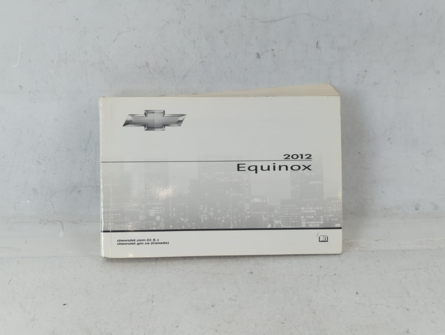 2012 Chevrolet Equinox Owners Manual Book Guide P/N:20845998 A OEM Used Auto Parts - Oemusedautoparts1.com