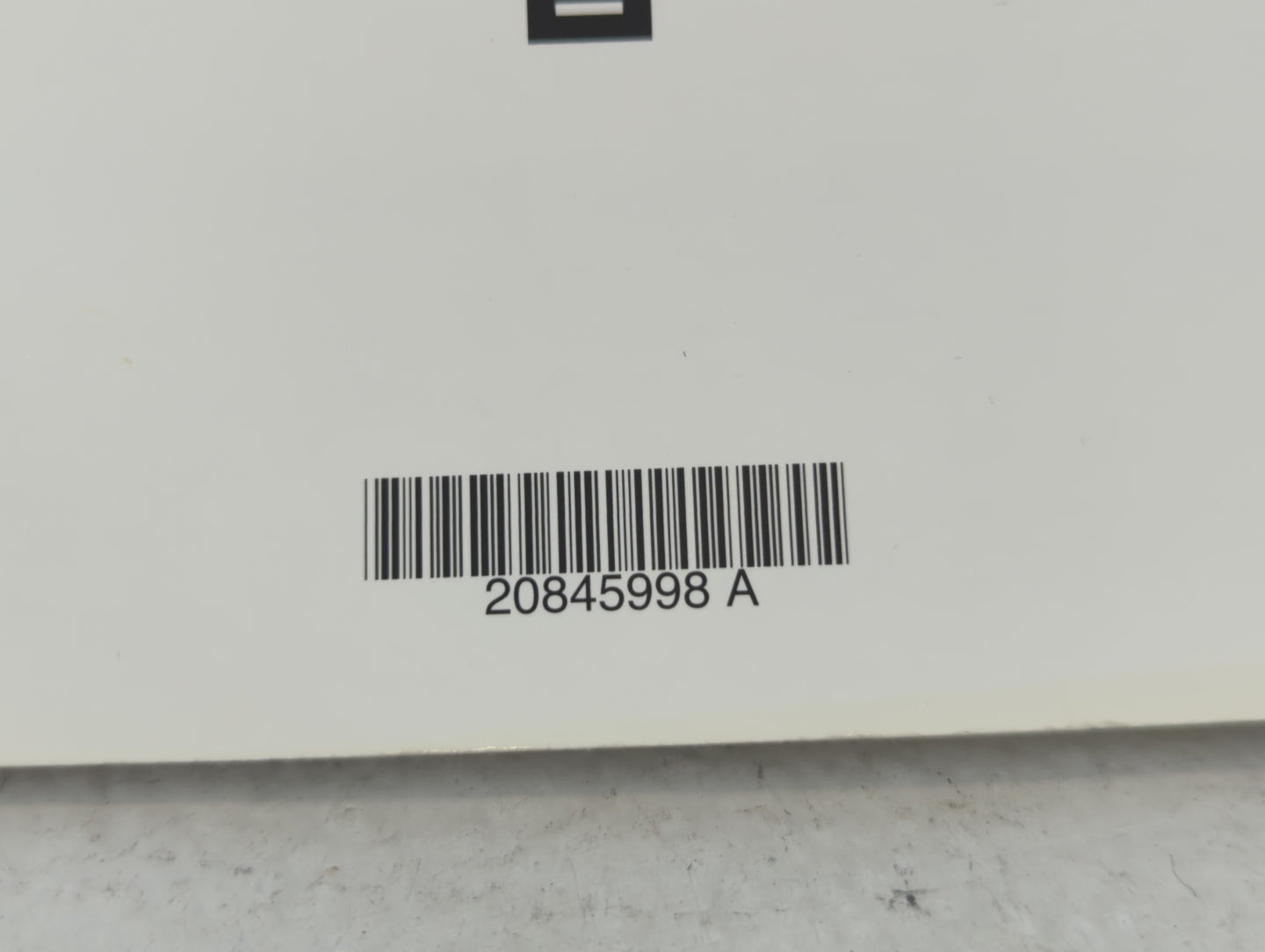 2012 Chevrolet Equinox Owners Manual Book Guide P/N:20845998 A OEM Used Auto Parts - Oemusedautoparts1.com