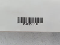 2012 Chevrolet Equinox Owners Manual Book Guide P/N:22862218 C OEM Used Auto Parts - Oemusedautoparts1.com