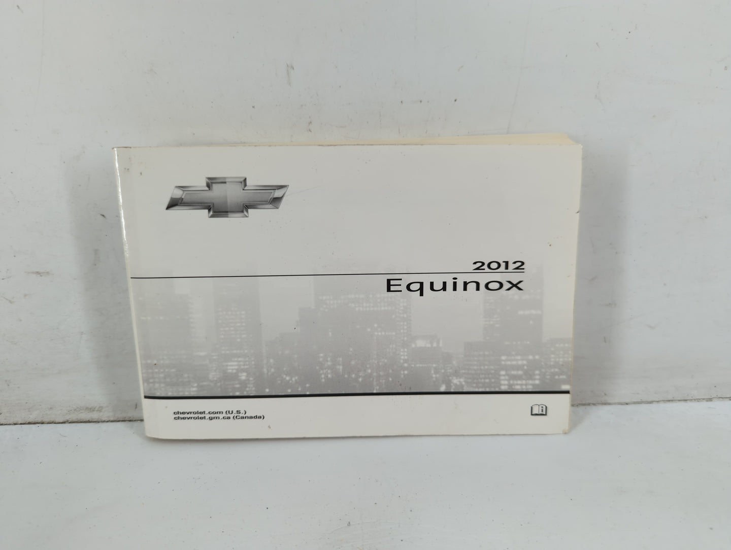 2012 Chevrolet Equinox Owners Manual Book Guide P/N:22862218 C OEM Used Auto Parts - Oemusedautoparts1.com