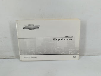 compare product 2012 Chevrolet Equinox Owners Manual Book Guide P/N:22862218 C OEM Used Auto Parts