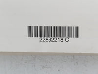 2012 Chevrolet Equinox Owners Manual Book Guide P/N:22862218 C OEM Used Auto Parts - Oemusedautoparts1.com