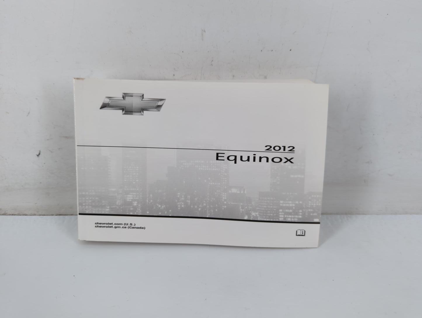 2012 Chevrolet Equinox Owners Manual Book Guide P/N:22862218 C OEM Used Auto Parts - Oemusedautoparts1.com