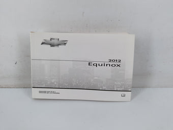 compare product 2012 Chevrolet Equinox Owners Manual Book Guide P/N:22862218 C OEM Used Auto Parts