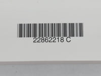 2012 Chevrolet Equinox Owners Manual Book Guide P/N:22862218 C OEM Used Auto Parts - Oemusedautoparts1.com