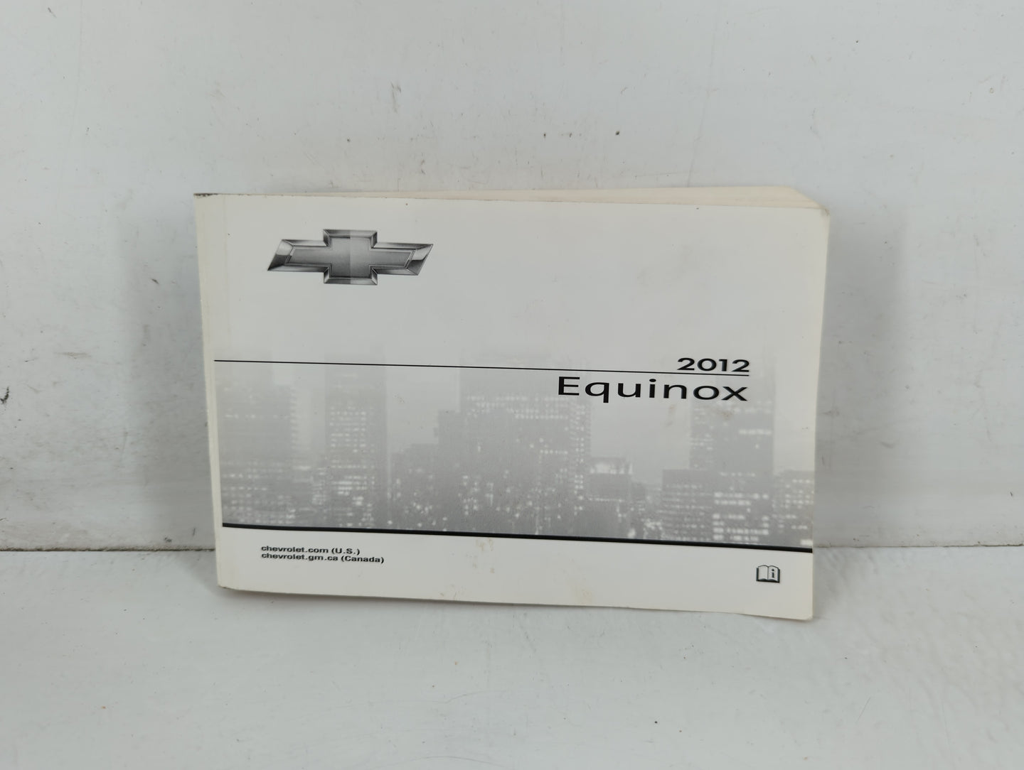 2012 Chevrolet Equinox Owners Manual Book Guide P/N:22862218 C OEM Used Auto Parts - Oemusedautoparts1.com