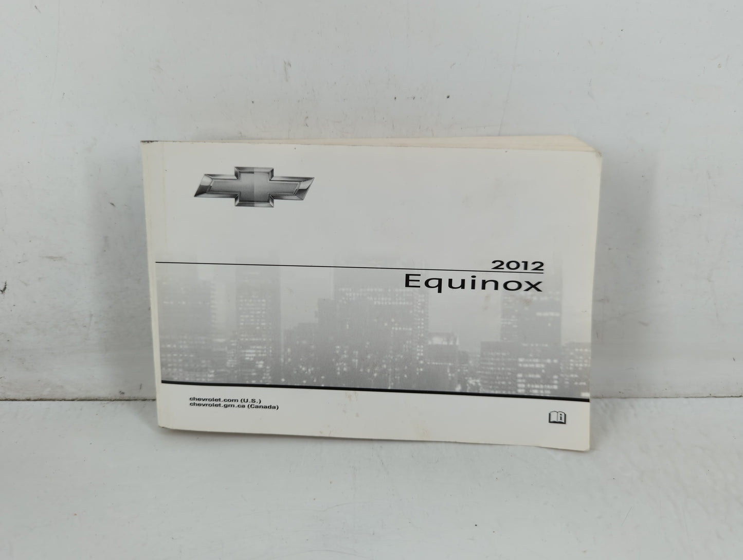 2012 Chevrolet Equinox Owners Manual Book Guide P/N:22862218 C OEM Used Auto Parts - Oemusedautoparts1.com