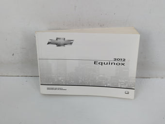compare product 2012 Chevrolet Equinox Owners Manual Book Guide P/N:20845998 A OEM Used Auto Parts