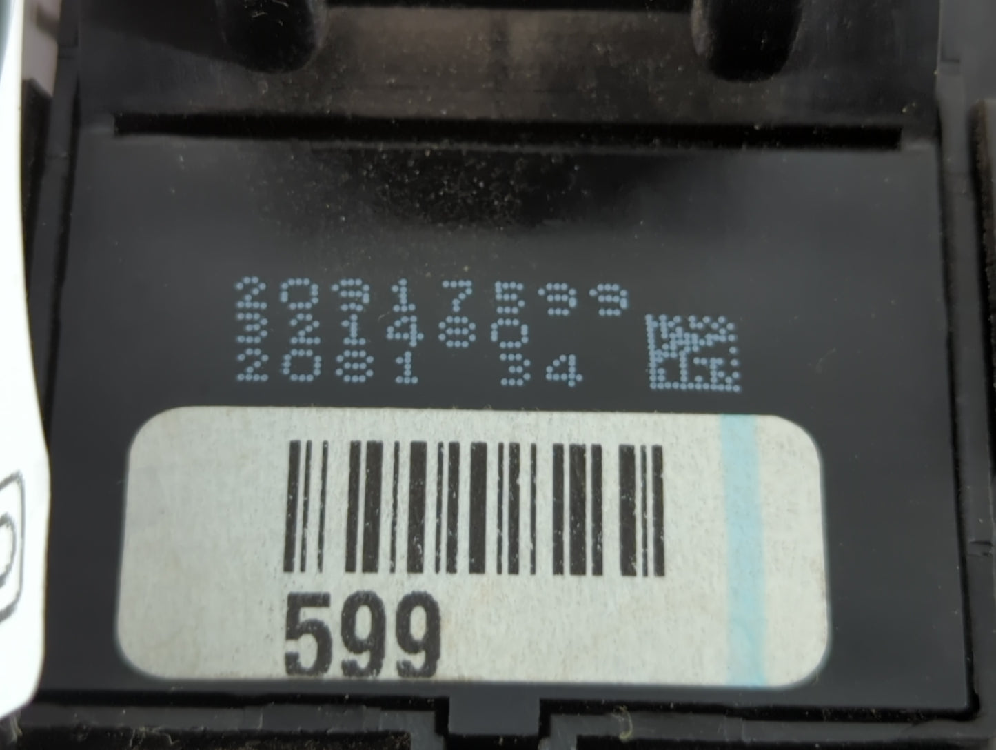 2010-2017 Chevrolet Equinox Master Power Window Switch Replacement Driver Side Left P/N:321480 20917599 Fits OEM Used Auto P