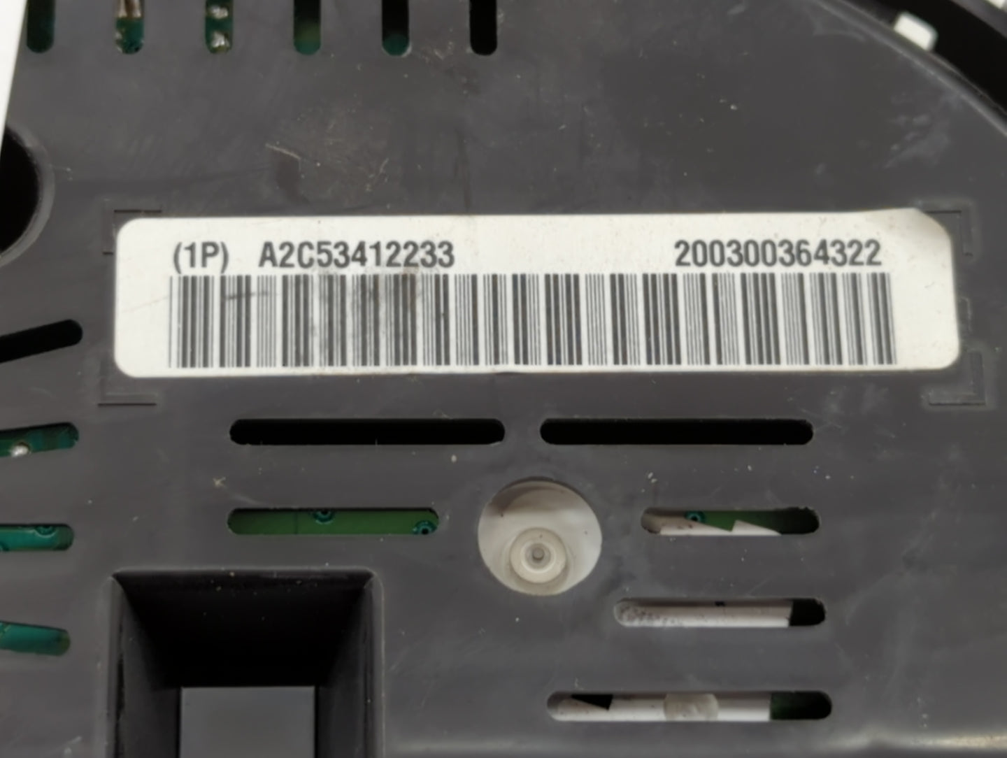 2012 Chevrolet Equinox Instrument Cluster Speedometer Gauges P/N:A2C53412233 Fits OEM Used Auto Parts - Oemusedautoparts1.co