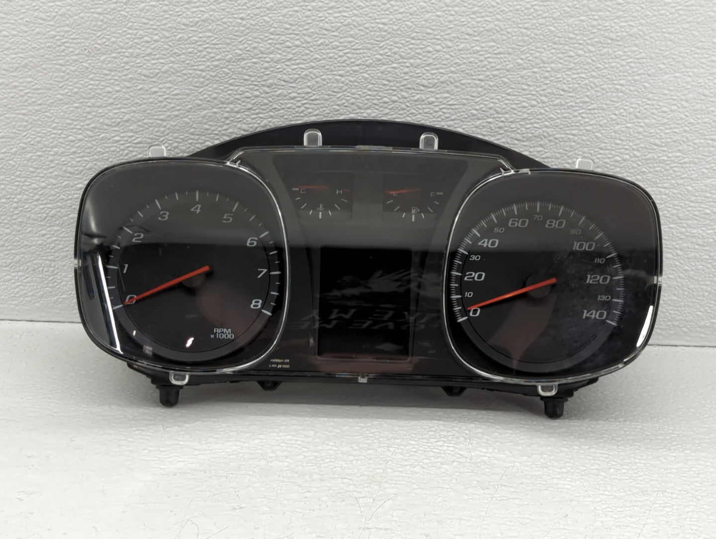 2012 Chevrolet Equinox Instrument Cluster Speedometer Gauges P/N:20907580 Fits OEM Used Auto Parts - Oemusedautoparts1.com