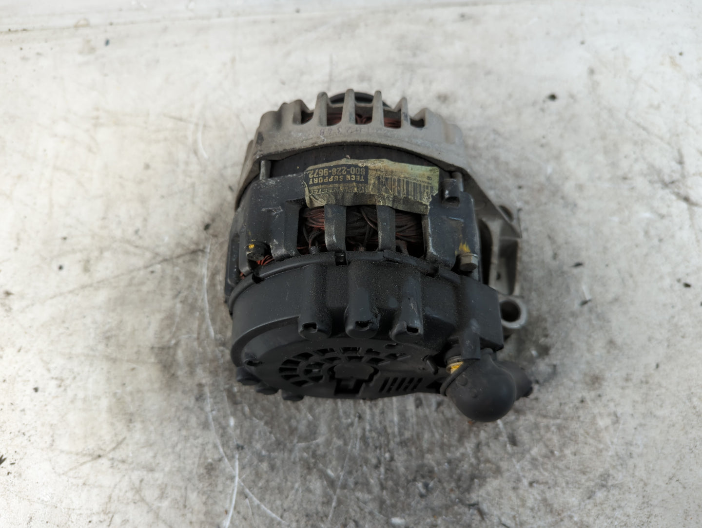 2010-2012 Chevrolet Equinox Alternator Replacement Generator Charging Assembly Engine OEM P/N:800-228-9672 Fits OEM Used Aut