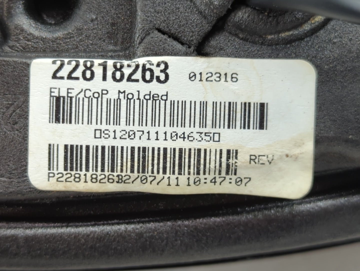2012-2014 Chevrolet Equinox Passenger Side View Mirror - Right Door Mirror OEM Used - Oemusedautoparts1.com
