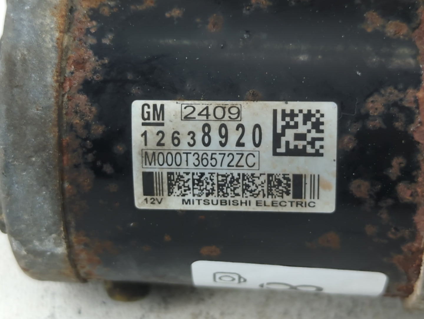 2008-2017 Chevrolet Equinox Car Starter Motor Solenoid OEM P/N:M000T36572ZC 12638920 Fits OEM Used Auto Parts - Oemusedautop