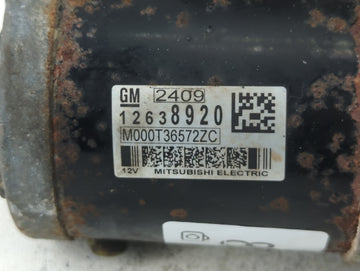 2008-2017 Chevrolet Equinox Car Starter Motor Solenoid OEM P/N:M000T36572ZC 12638920 Fits OEM Used Auto Parts