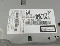 2011-2012 Chevrolet Equinox Radio AM FM Cd Player Receiver Replacement P/N:22870781 Fits Fits 2010 2011 2012 OEM Used Auto P