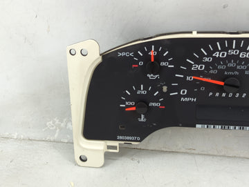 2012 Chevrolet Express 1500 Instrument Cluster Speedometer Gauges P/N:28038937 20865493 Miles:154K Fits OEM Used Auto Parts