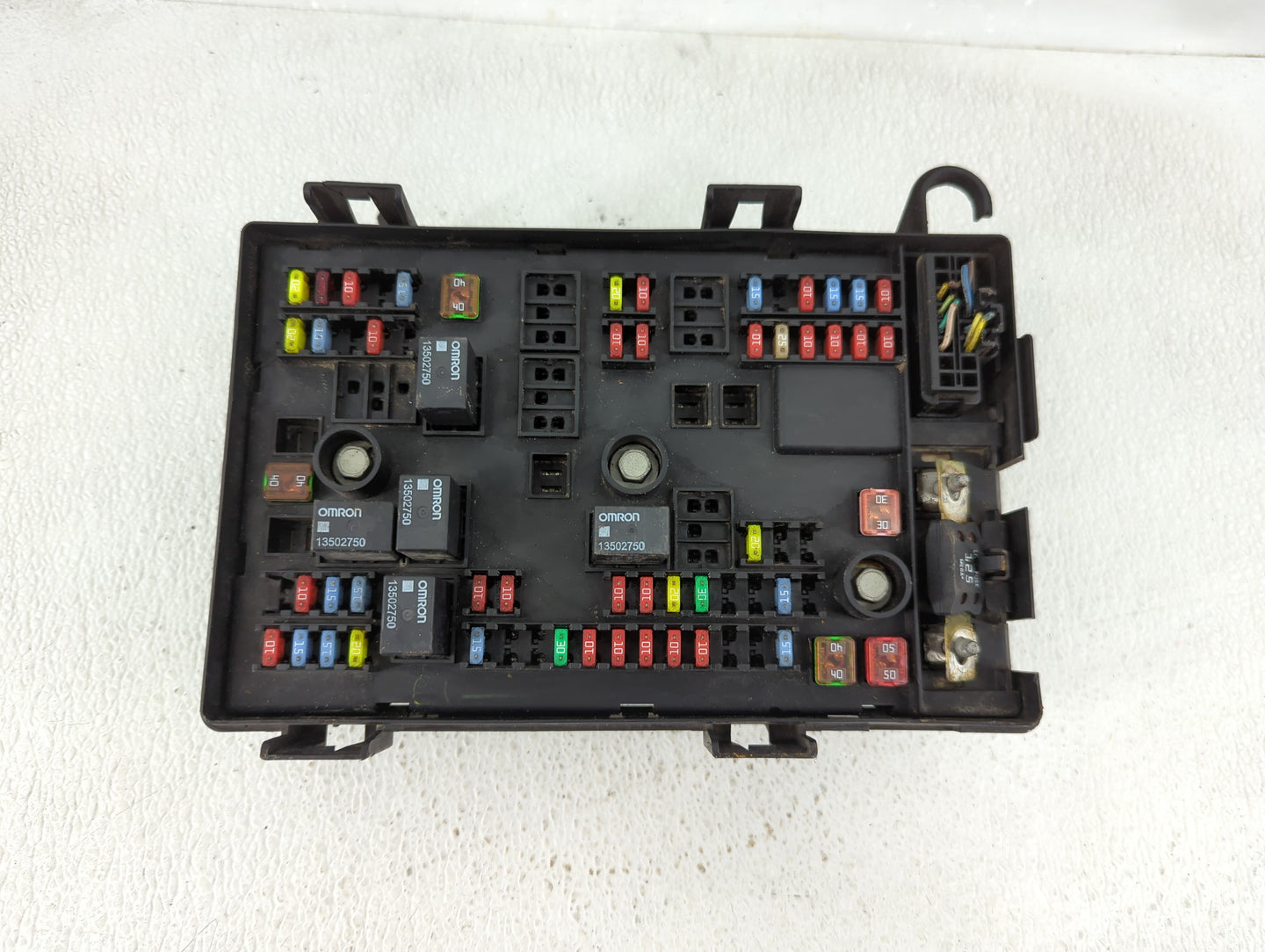 2012 Chevrolet Express 2500 Fusebox Fuse Box Panel Relay Module P/N:22741867 Fits OEM Used Auto Parts - Oemusedautoparts1.co